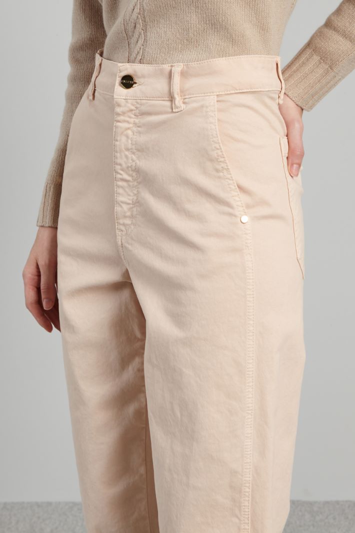 Baggy cotton trousers Intrend - 4