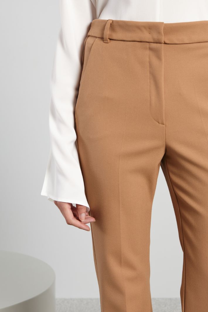 Gabardine trousers Intrend - 3