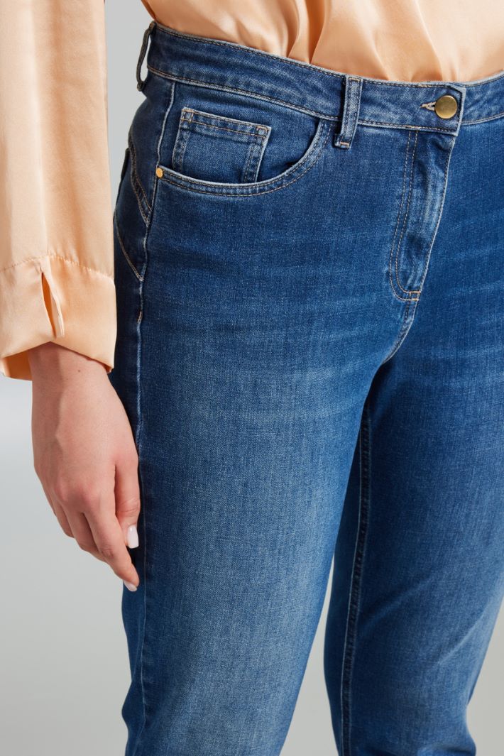 Jeans in denim stretch Intrend - 4