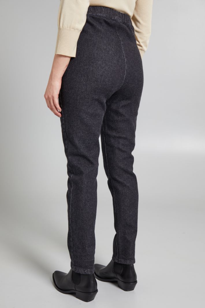 Slim fit denim trousers Intrend - 2