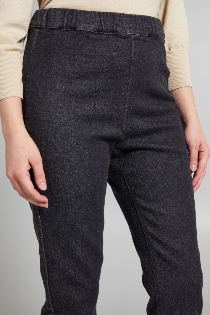 Slim fit denim trousers Intrend - 4