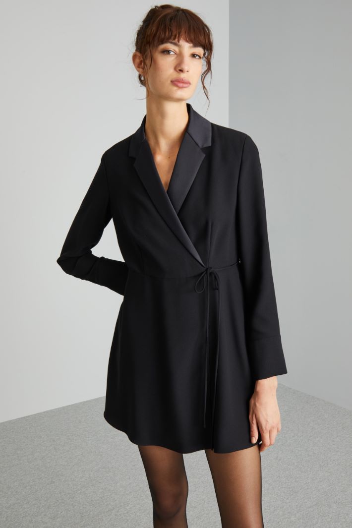 Wrap blazer-style dress Intrend - 3