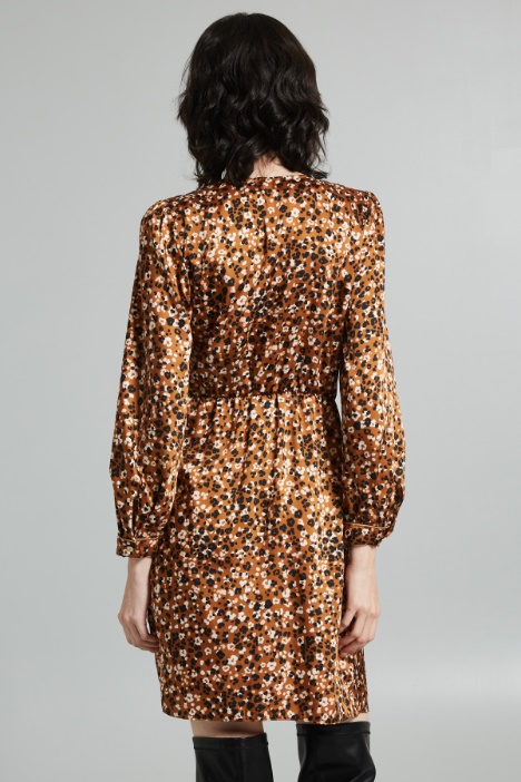 Abito a portafoglio con stampa