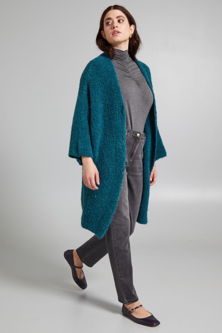 Bouclé cardigan Intrend