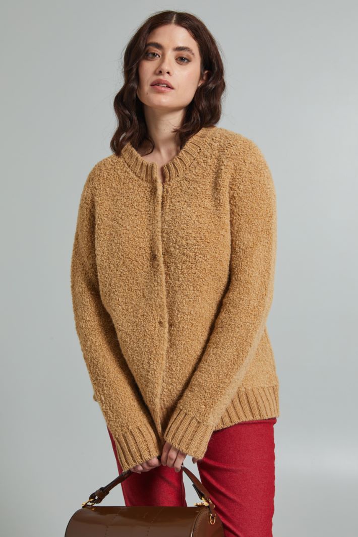 Bouclé cardigan Intrend - 3