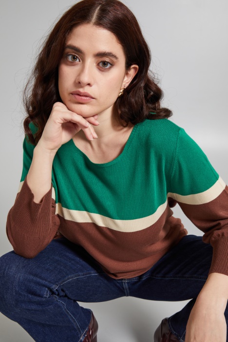 Maglia in filato di viscosa