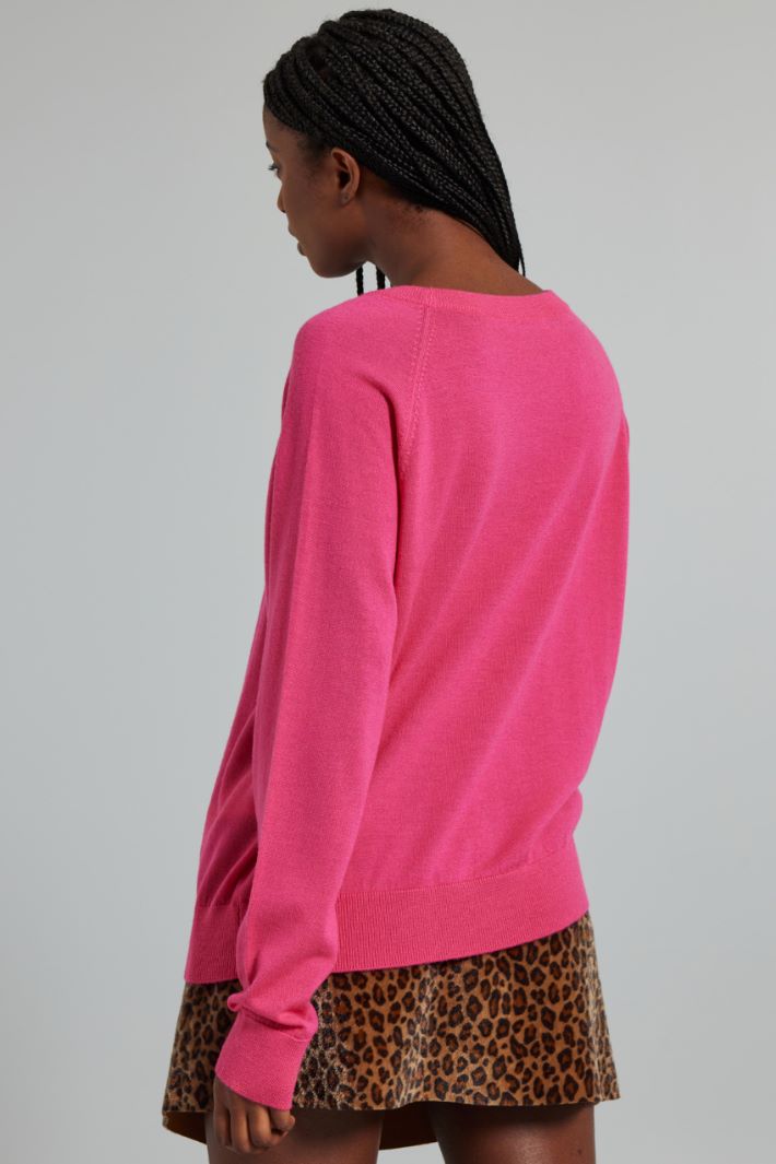 Sweater with embroidered detail Intrend - 2