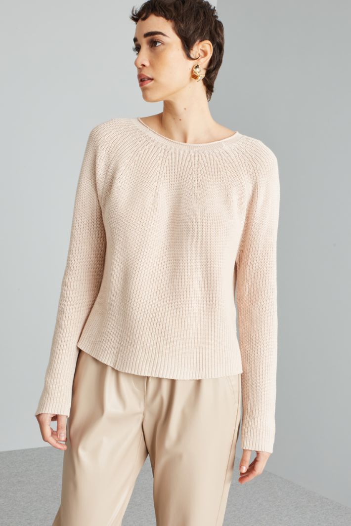 Ribbed sweater Intrend - 3