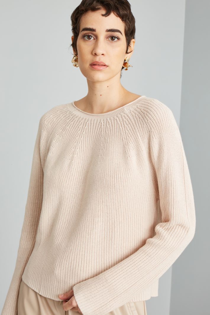 Ribbed sweater Intrend - 4