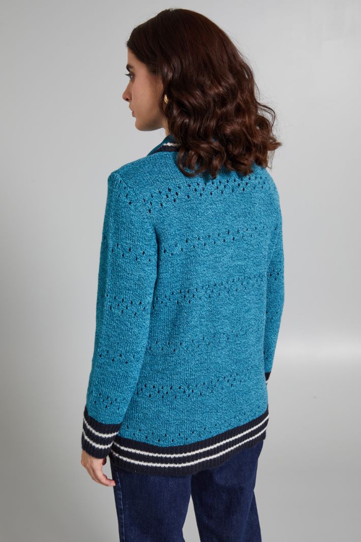 Openwork mouliné sweater Intrend - 2