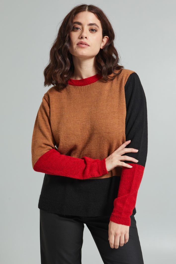 Inlaid sweater Intrend - 3