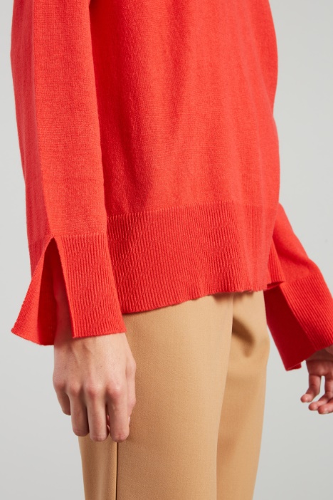 Jersey con pequeñas aberturas