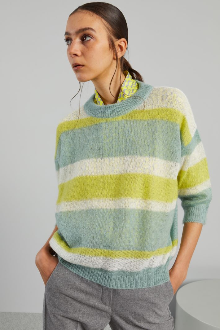 Three-quarter sleeve sweater Intrend - 3