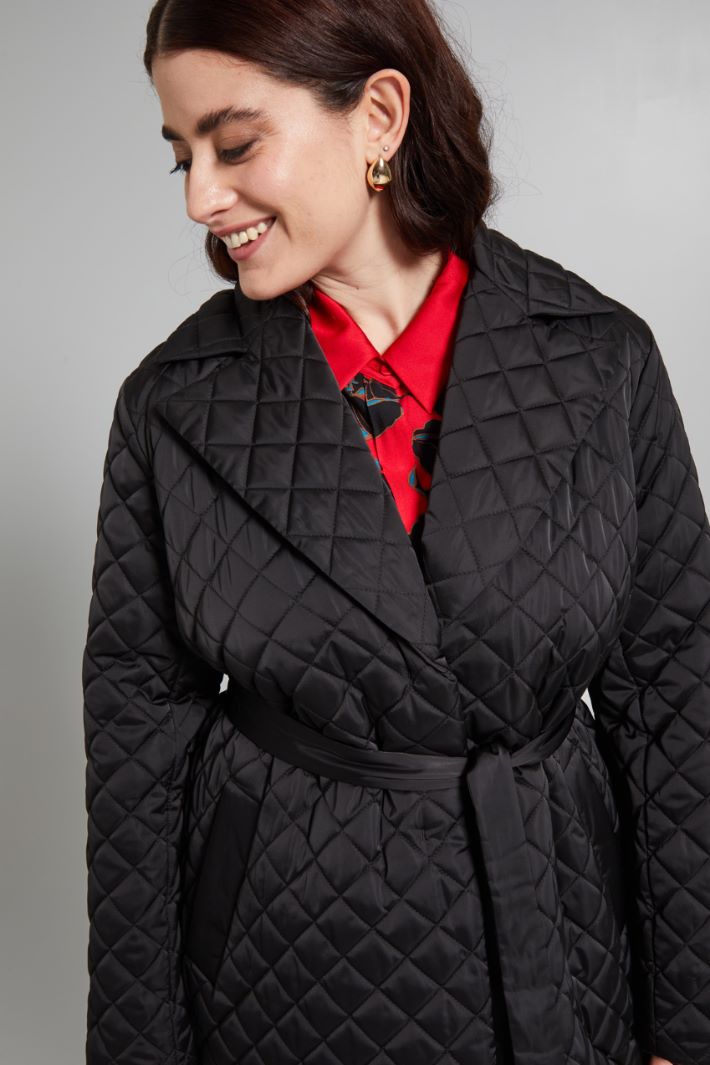 Water-repellent quilted jacket Intrend - 4