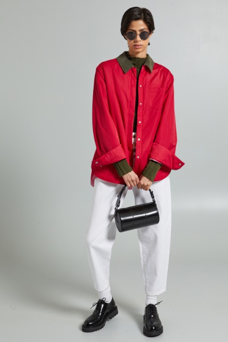 Giacca a camicia imbottita