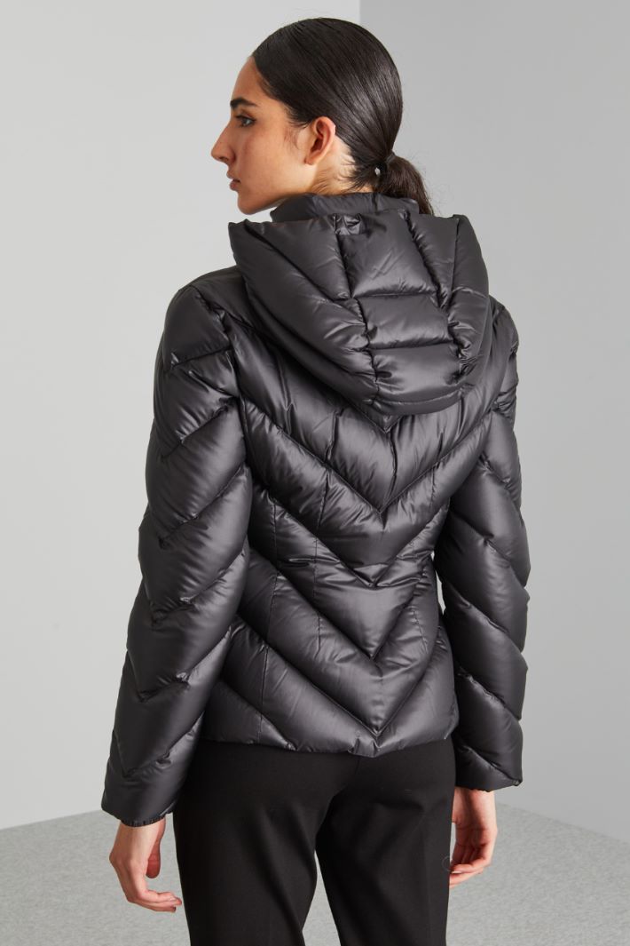 Quilted hooded jacket Intrend - 2