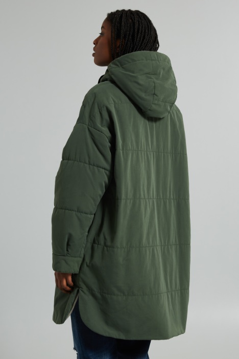 Parka imbottito con cappuccio