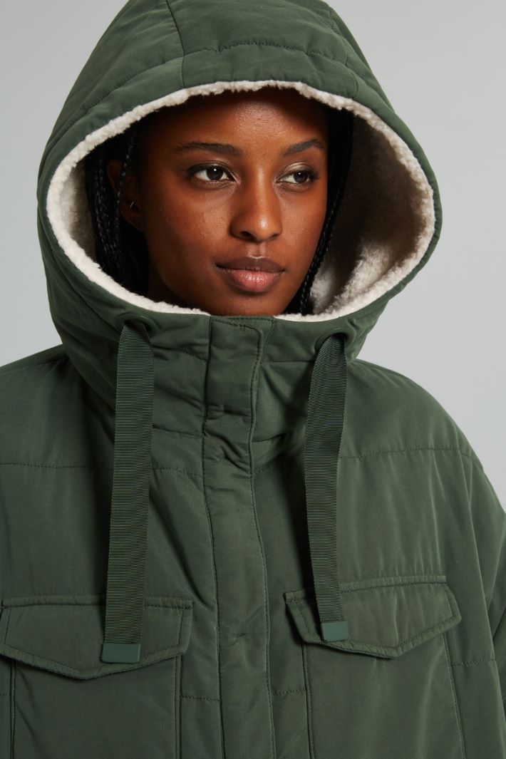 Parka verde mujer Intrend Spain Italian Fashion