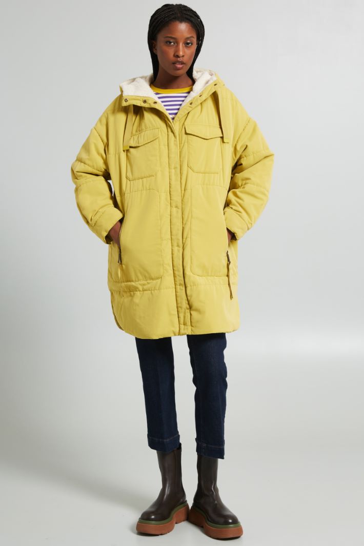 Hooded padded parka Intrend - 3