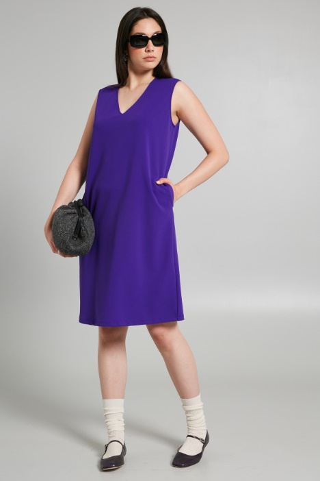 Crepe jersey dress Intrend