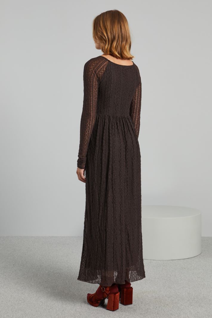 Long lace jersey dress Intrend - 2