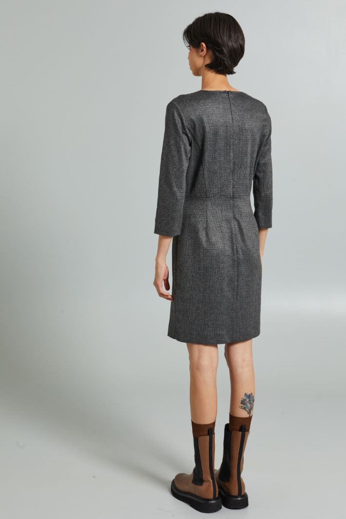 Jacquard jersey dress Intrend - 3