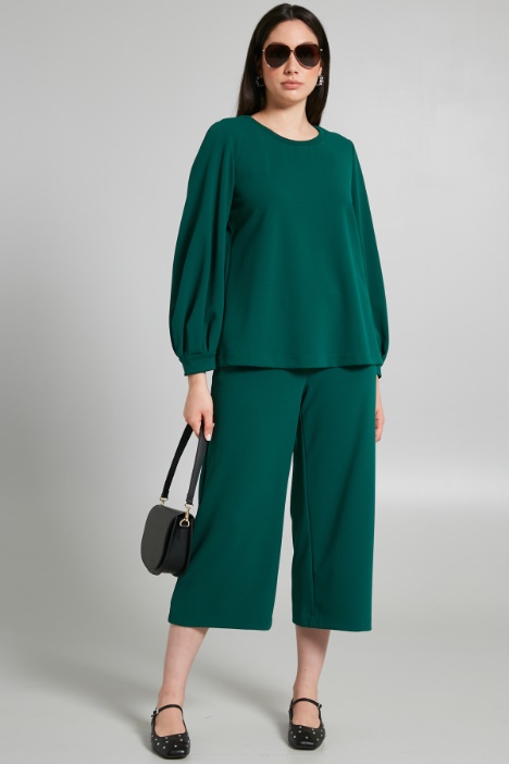 Crepe jersey trousers Intrend