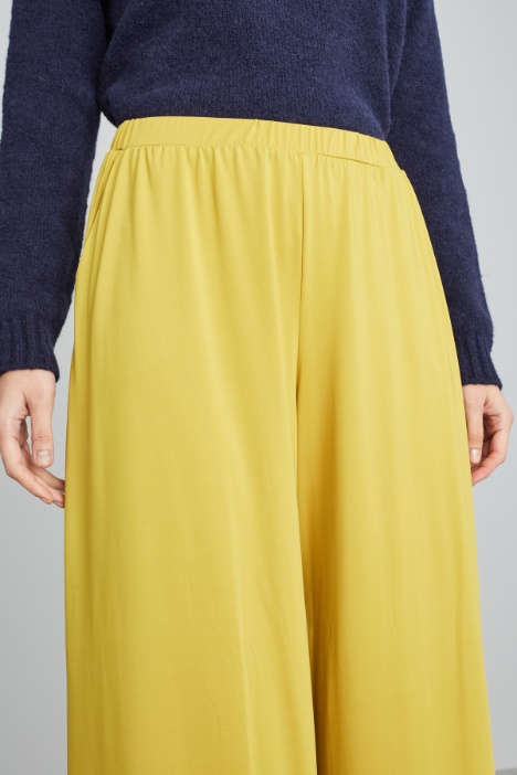 Pantaloni ampi in jersey