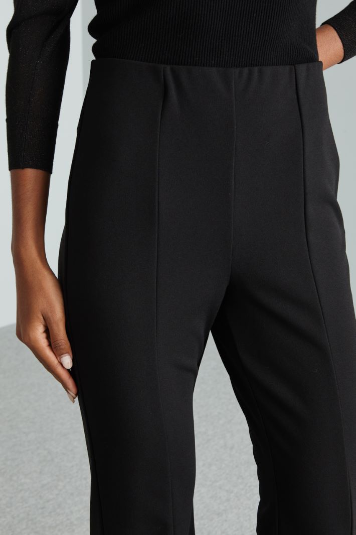 Jersey crepe trousers Intrend - 4