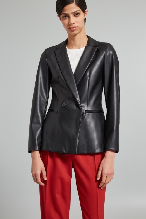 Blazer in similpelle  Intrend