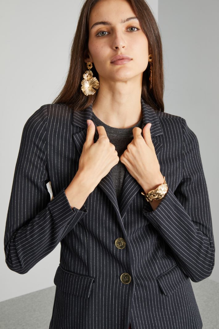 Pinstriped blazer Intrend - 4