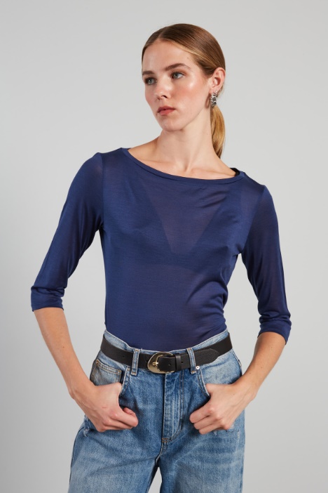 Pure silk T-shirt Intrend