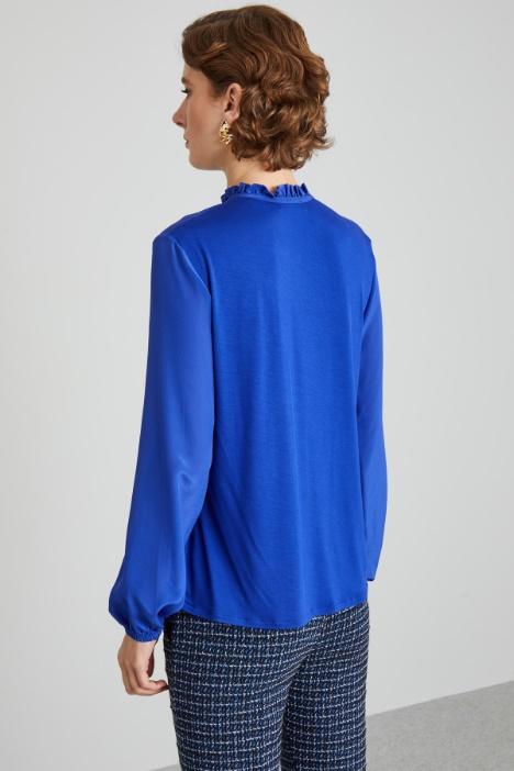 Blusa con rouches