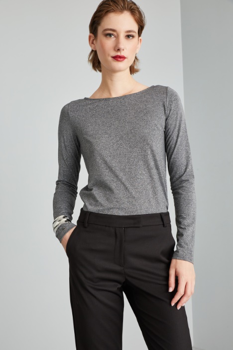 Lurex viscose T-shirt Intrend