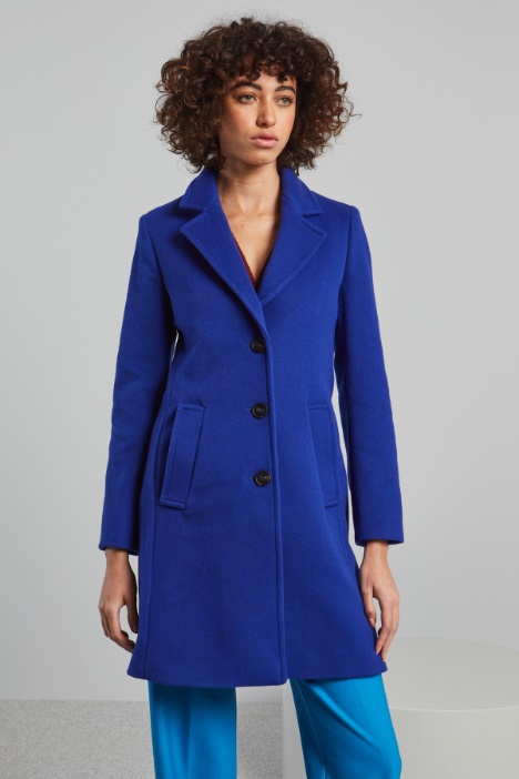 Cappotto in panno di lana