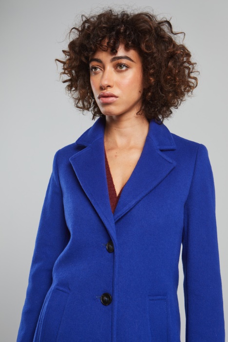 Cappotto in panno di lana