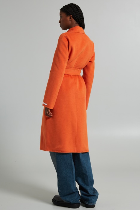 Cappotto lungo con cintura