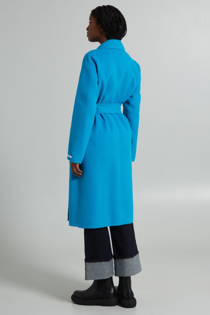 Long belted coat Intrend - 2