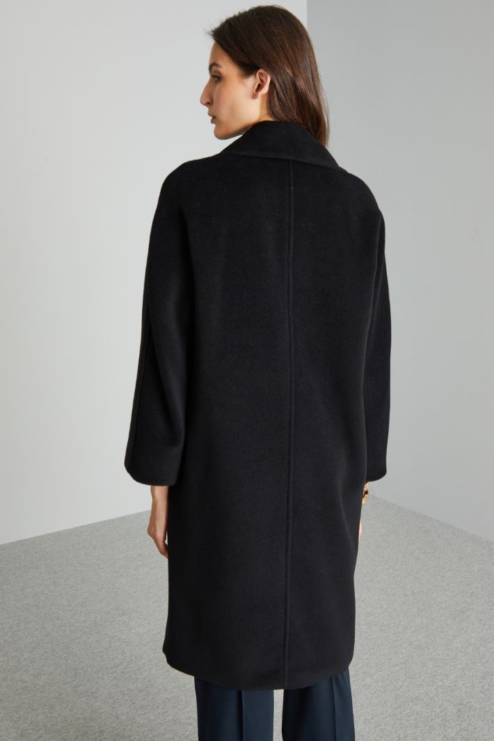 Straight beaver coat Intrend - 2