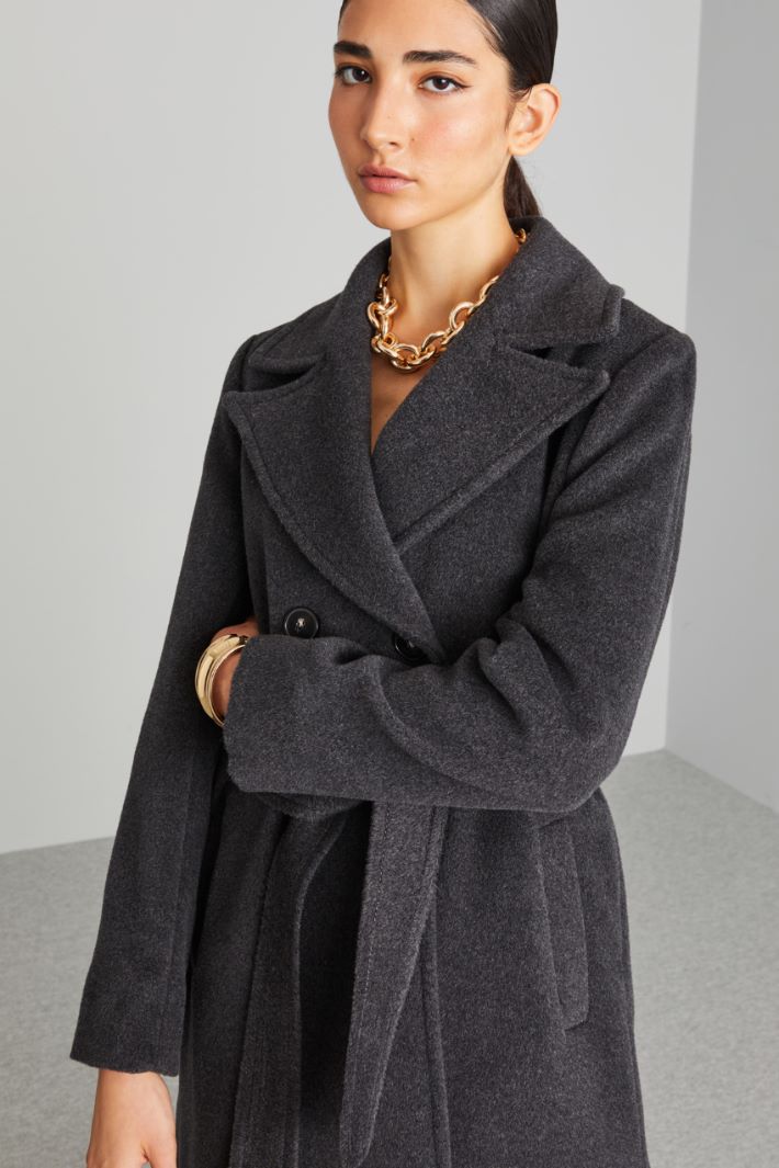 Coat with maxi lapels Intrend - 4