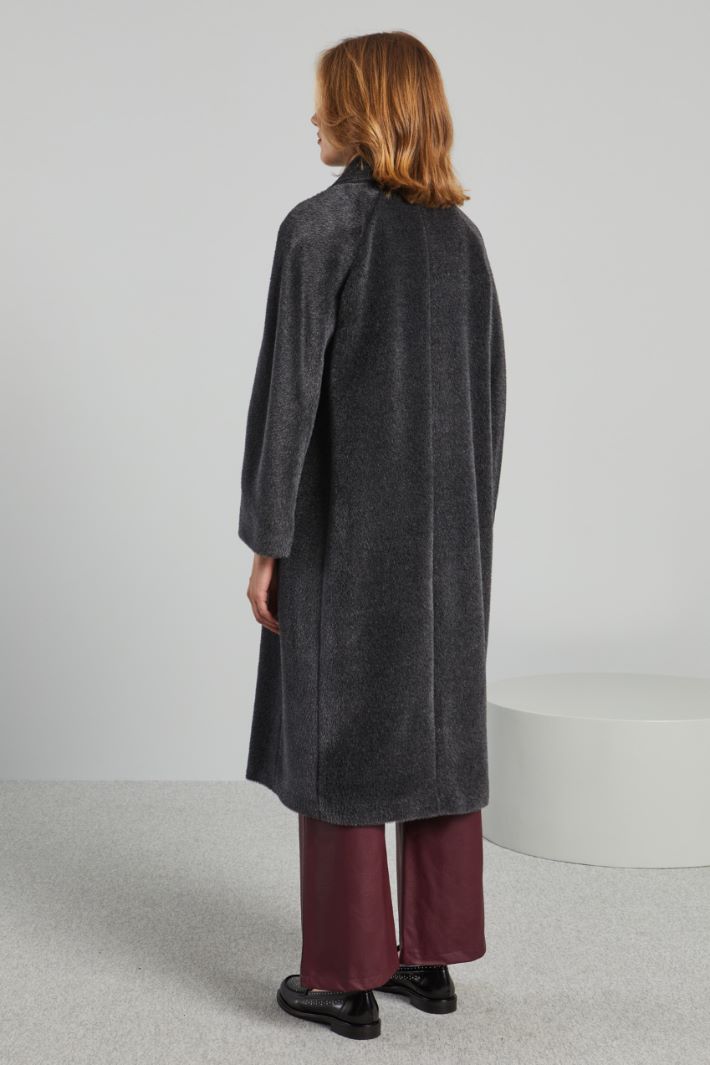 Long beaver coat Intrend - 2