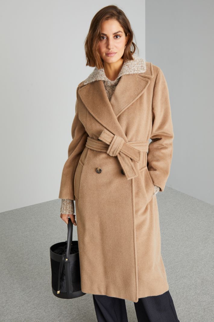 Long beaver coat Intrend - 3