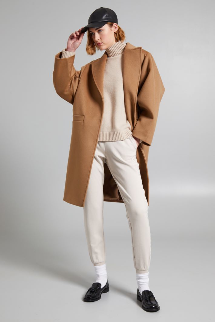 Oversized pure wool coat Intrend