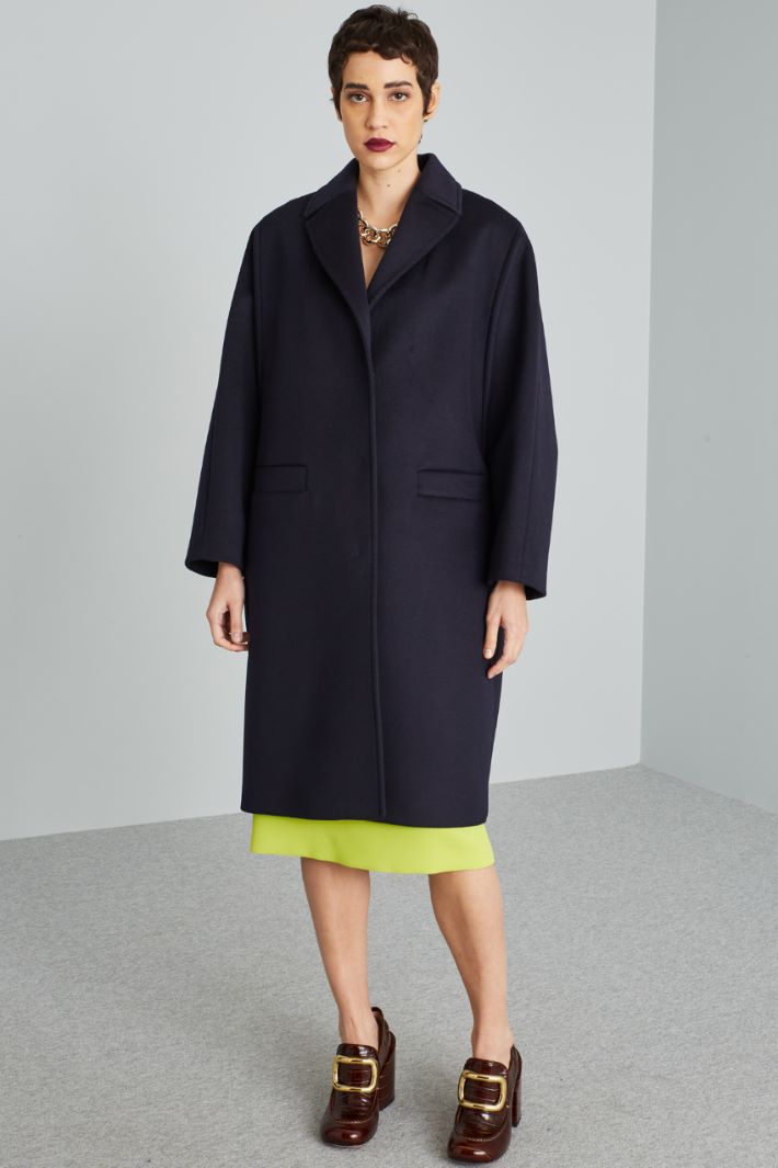 Oversized pure wool coat Intrend - 3