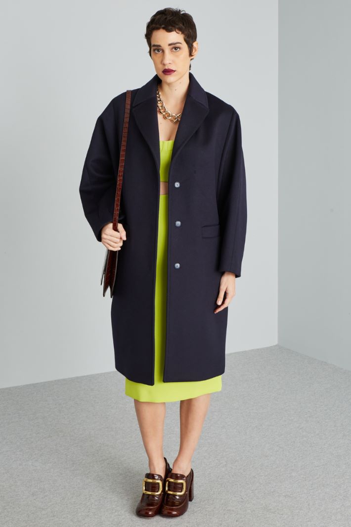 Oversized pure wool coat Intrend