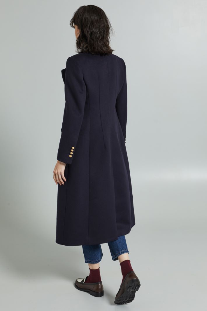 Coat with metal buttons Intrend - 2