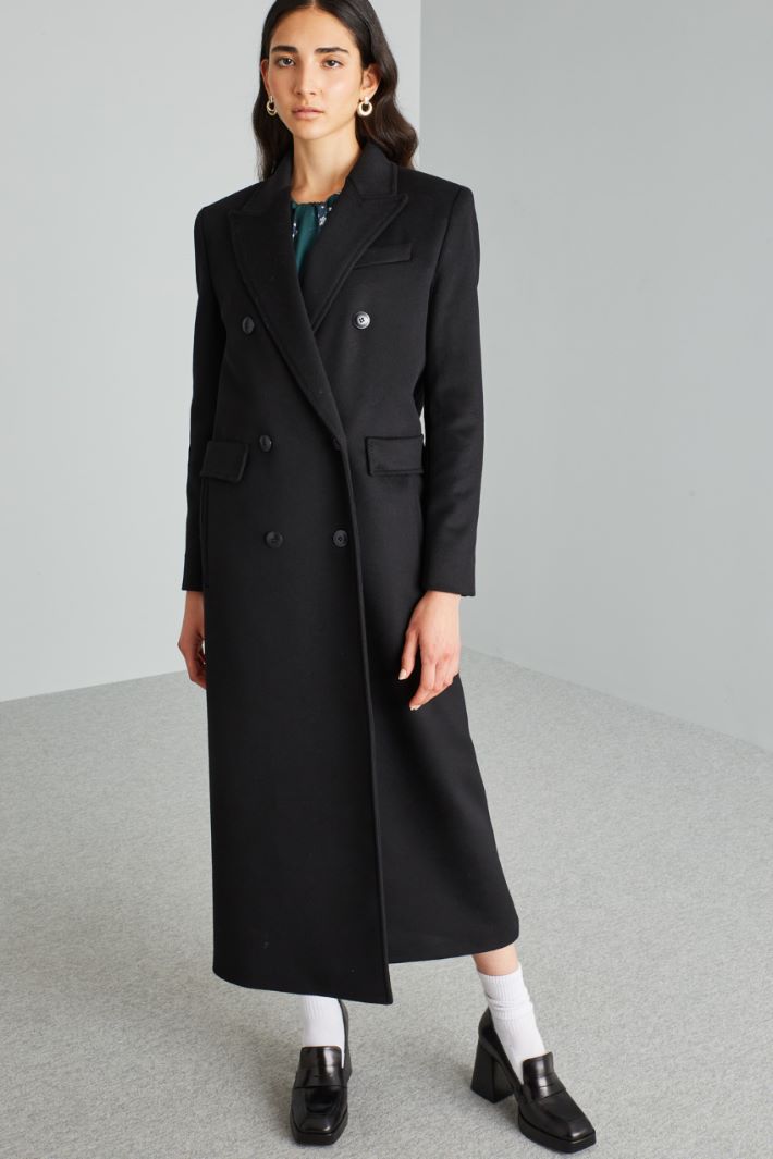 Wool double-breasted coat Intrend - 3