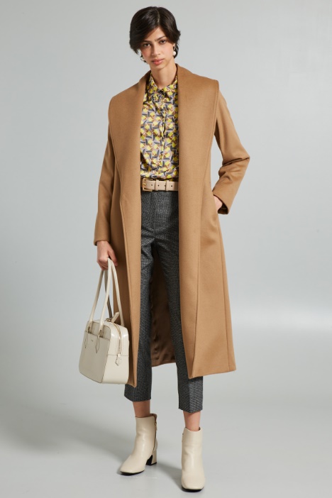 Coat with shawl collar Intrend