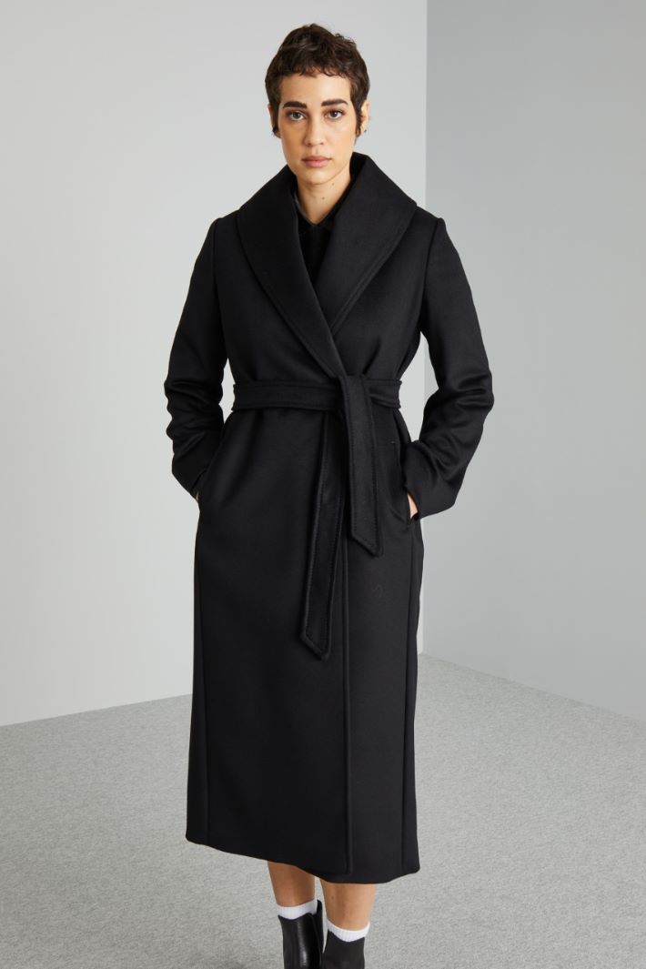 Coat with shawl collar Intrend - 3