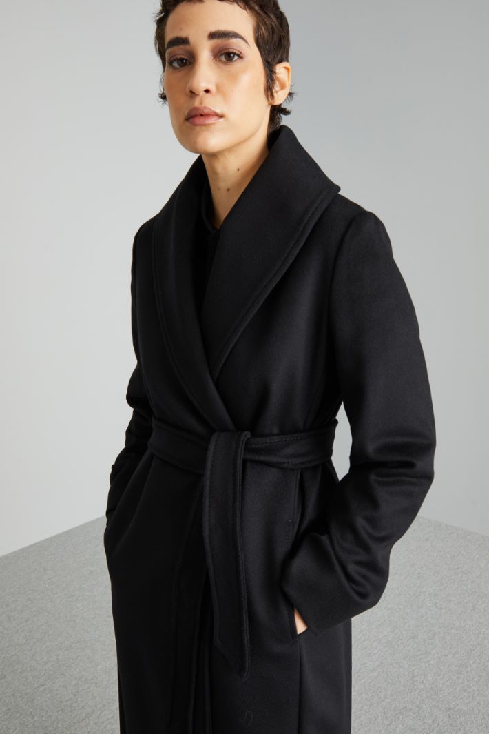 Coat with shawl collar Intrend - 4